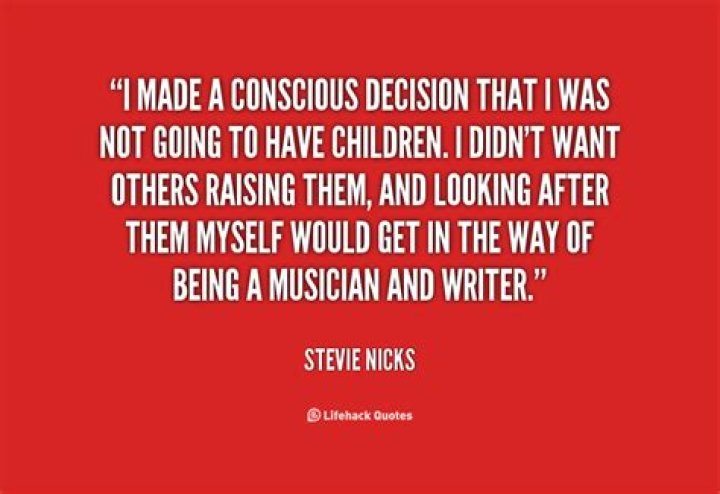 Stevie Nicks Made a Conscious Decision to Not Have Kids Here's Why
