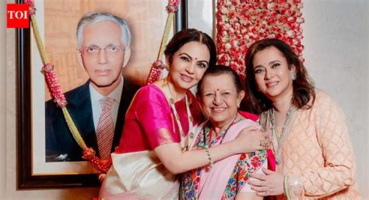 Who Are Purnima Dalal And Ravindrabhai Dalal? Nita Ambani Parents- Family And Net Worth correo |