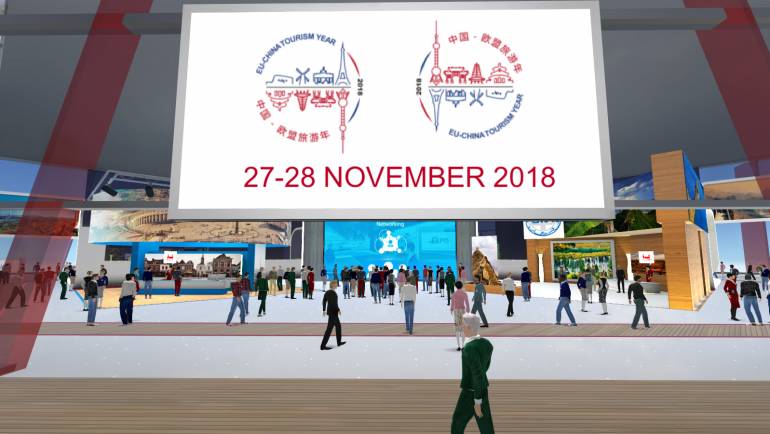 Virtual Reality debuts during the 2018 EU-China Tourism Year with a Travel Fair